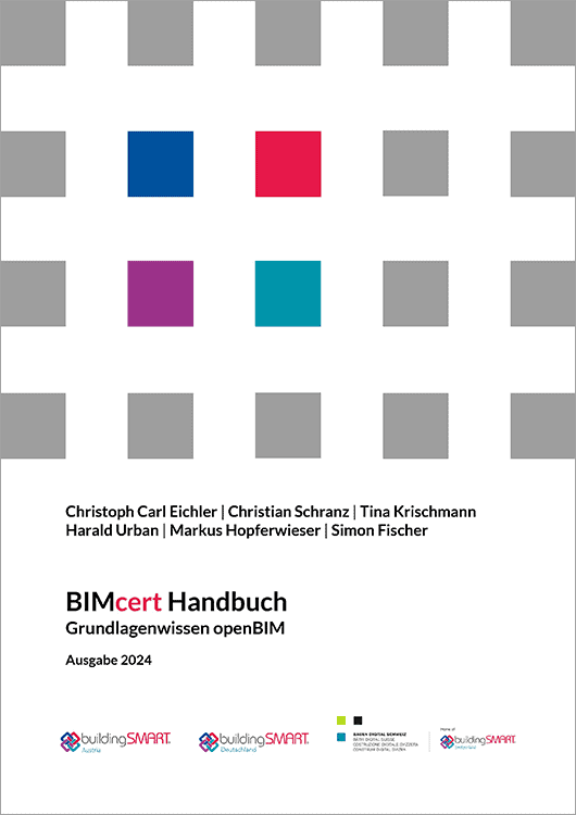 bimcerthandbuch2024 openBIM KnowledgeBase BIMcert Titelseite